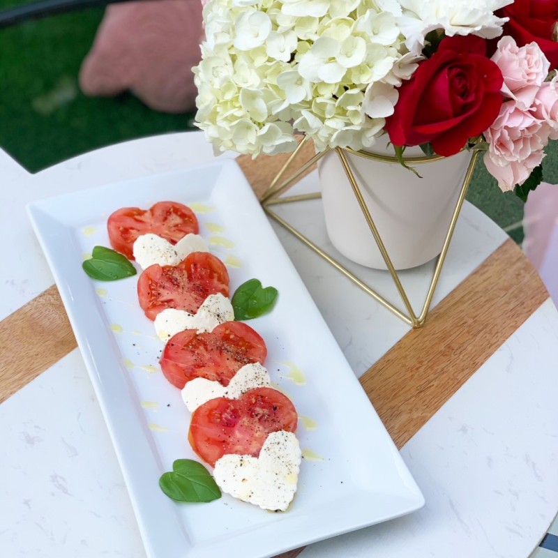 suite soirees: a valentine’s day picnic complete with an epic heartcuterie board